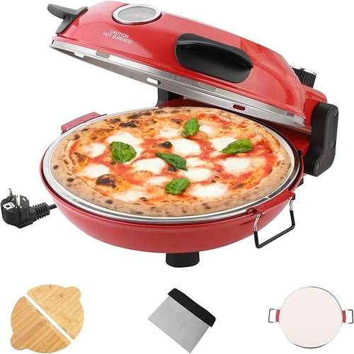 Elektrischer pizzaofen 1200w - pizzaofen,