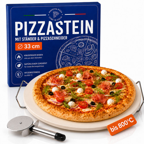 Pizzastein für backofen und - für,