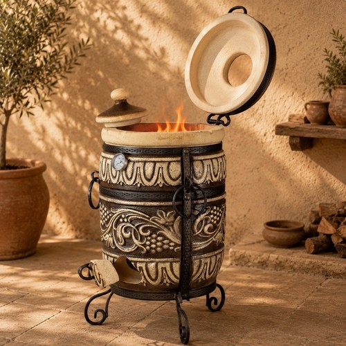 Tandoor ofen genuss - tandoor-ofen, „genuss“